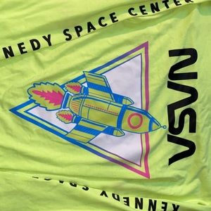 Chemistry juniors 2xl (M) Neon yellow cropped T-shirt